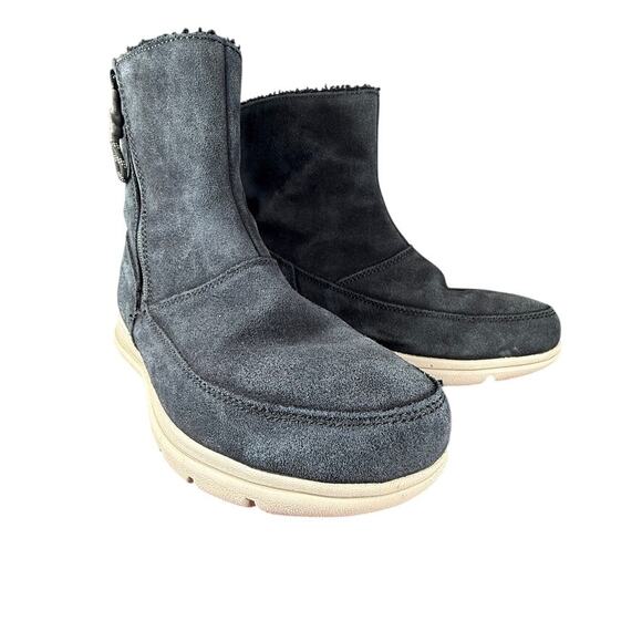 SOREL Explorer Waterproof Suede & Faux Fur Winter Boots – Women’s Size 8 - Picture 5 of 8